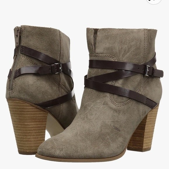 Carlos Santana Ankle Boots Women's 9.5 Strappy Y2K Boho Western Punk Rocker - Picture 7 of 9